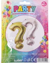 Napenljivi balonček vprašaj 40 cm
