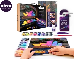 Okto slikanje z modelirno maso – Opera House Sydney 30 × 40 cm