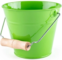 Vrtno vedro WOODY – zeleno kovinsko