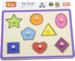 Viga Lesena Sestavljanka Oblike s Čepki