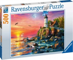 Ravensburger sestavljanka Svetilnik ob sončnem zahodu 500 koščkov