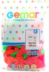 Fluorescentni baloni 100 kos