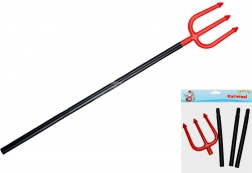 Zložljiv plastični trizob za noč čarovnic in Miklavža