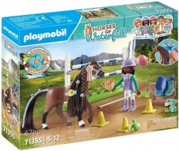 Playmobil Horses Waterfall: Zoe in Blaze z ovirami 71355