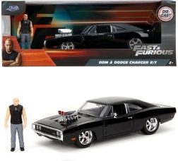 Kovinski model Dodge Charger R/T 1970 1:24 s figurico iz Hitri in drzni – Jada Toys