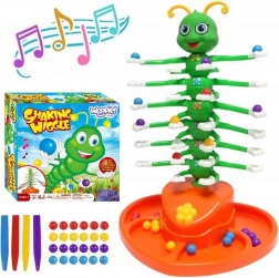 woopie plesna gosenica – spretnostna družinska igra za otroke