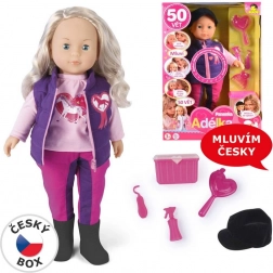 Punčka Adélka Jahačica, govorijoča 38 cm