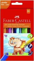 Barvice Extra Jumbo 12 kosov Faber-Castell