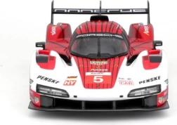 kovinski model avtomobila 1:24 bburago porsche 963 white/red #5