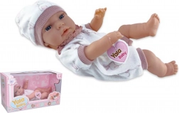 Punčka dojenček rožnata 40 cm