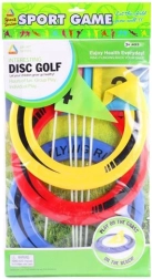 Leteči obroči – metna igra s palicami in barvnimi zastavicami