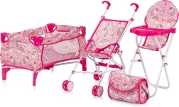 Komplet za punčke 3v1 CHIPOLINO TRIXY UNICORN