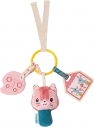 Lilliputiens - Safari obroček z aktivnostmi in ogledalom Mucek Jeanne