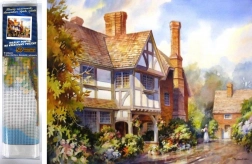 Norimpex diamantno slikanje Podeželska vila 30x40 cm
