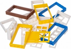 L-W Toys kreativni komplet barvnih oken in vrat