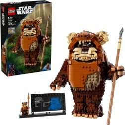 Lego Star Wars Ewok Wicket – razstavna figurica, komplet za sestavljanje