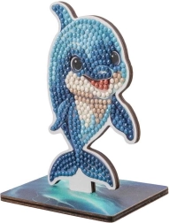 Diamantno slikanje CRYSTAL ART: Ocean - Delfin