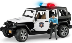 Bruder Jeep Wrangler Rubicon policija s figurico