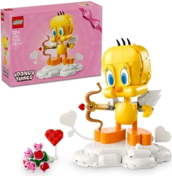 LEGO Tweety kot Kupid – valentinova sestavljanka za razstavitev