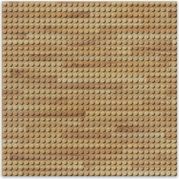 Dizajnerska podlaga za gradnjo – les 25,5 x 25,5 cm