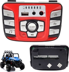 Glasbena plošča za akumulatorsko vozilo