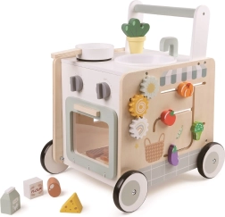 Lesena otroška hojica 2Kids Toys s kuhinjico