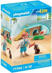PLAYMOBIL deček z morskimi prašički in hiško za glodavce