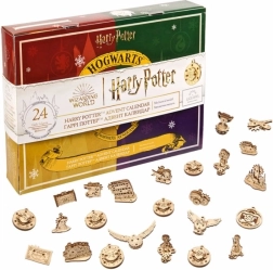 Ugears 3D lesene mehanske sestavljanke Harry Potter adventni koledar
