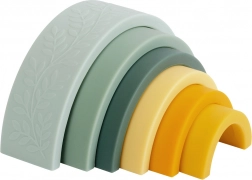 A Little Lovely Company montessori sestavljiva mavrica – Zelena