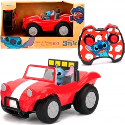 Disney RC buggy s STITCHEM 1:24 rdeča