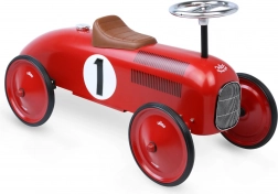 Vilac vintage poganjalec rdeč kovinski avto
