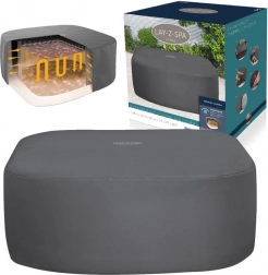 Termalni pokrov za kvadratne masažne bazene Bestway Lay-Z-Spa EnergySense