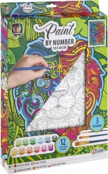 Grafix Slikanje po številkah: Lev, platno na okvirju 30x40 cm