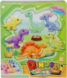 Creative Set: Plaster Dinosaur Casts for Coloring