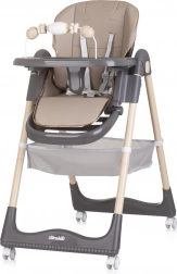 Chipolino jedilni stolček First Spoon Macadamia