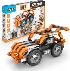 gradbeni komplet Engino Creative Builder 50 v 1 z motorčkom