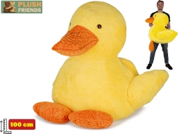 Plišasta raca Plush Friends 100 cm – velika mehka igrača za otroke in odrasle