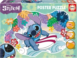 Plakatne puzzle Stitch 250 kosov EDUCA