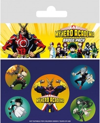 Set značk My Hero Academia (5 kosov)