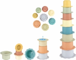 Stolp za zlaganje lončkov Cvet – 8 kosov