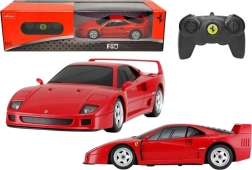RC avto 1:24 FERRARI F40 rdeč