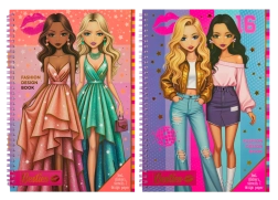 Kreativni zvezek za modno oblikovanje besties