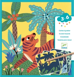 Podobe za strganje Džungla Živali Djeco