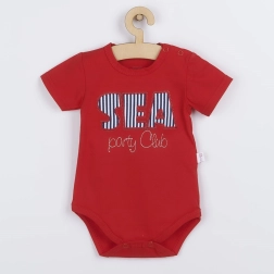Poletno dojenčkovo bodi Koala Sea Party rdeče