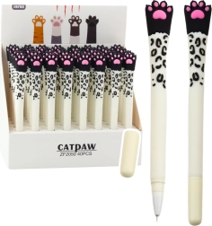 Gel pisalo Mačja Tačka Moder Črnilo Bela in Črna