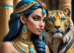 Sestavljanka Egiptovsko prijateljstvo 300 koščkov BLUEBIRD