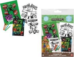 Ustvarjalni komplet pobarvank Minecraft