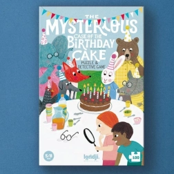 Detektivske sestavljanke 100 kosov LONDJI – Kdo je pojedel rojstnodnevno torto?