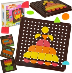 Mozaikova ustvarjalna sestavljanka geometrijske oblike 170 kosov