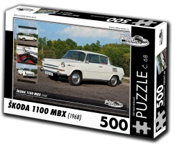 RETRO-AUTA Puzzle Škoda 1100 MBX 500 kosov